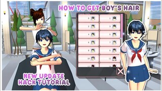 NEW Update Hack 😍 How to get the boy's hair in Sakura School Simulator | Easy Tutorial 💗