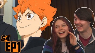 HE SNUCK IN?! | Haikyuu!! Season 4 Episode 1 Reaction & Review!