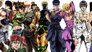 Check out the continuous hitting sound effects in JOJO
