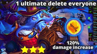 DELETE WHOLE ENEMY LINE UP WITH 1 ULTIMATE 3 STAR BANE | MLBB MAGIC CHESS BEST SYNERGY COMBO TERKUAT