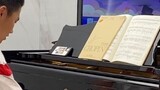 Học sinh nghiệp dư của một trường trung học trực thuộc đã chơi bài etude phím đen của Chopin ở tốc đ