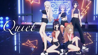 【A-SOUL】团舞《Quiet》去更大的舞台吧！【贾布ver弹幕压制测试】