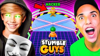 Compré un ENTRENADOR HACKER en STUMBLE GUYS... 😰