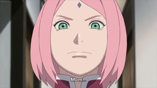 Boruto And Sarada Returns Home, Sakura And Hinata Hugs Them