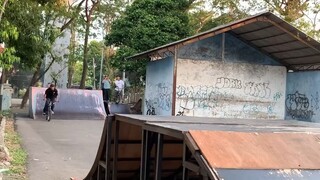 Tegal bmx mencoba trick 360
