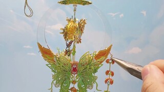 【金属模型】合起双手为学子祈愿，金属拼装模型文昌福
