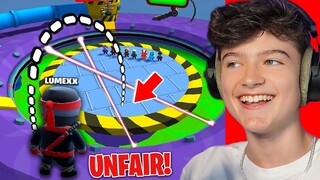 Mit diesen STUMBLE GUYS Tricks GEWINNST du JEDE RUNDE... (unfair)