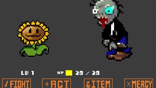 Mash-up of Plants VS. Zombies