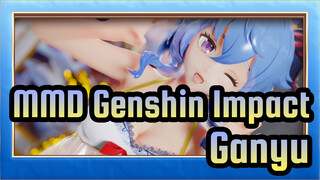 [MMD Genshin Impact] Ganyu: Aku Adalah Elf Yang Merealisasikan Mimpimu