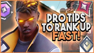 10 PRO TIPS To RANK UP FAST in Valorant