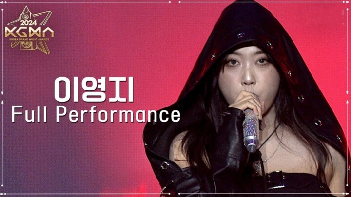 Lee Young-ji's "Witch + Smoke" performance at the KGMA Awards ceremony 241116