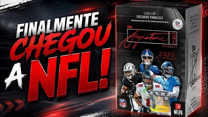 开箱 Topps NFL Signature Class Blaster Box！🏈🔥 能抽到大Hit吗？|| ABRI UMA BLASTER BOX DE TOPPS NFL SIGNATUR