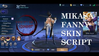 FANNY SKIN MIKASA PATCH CAMILLA