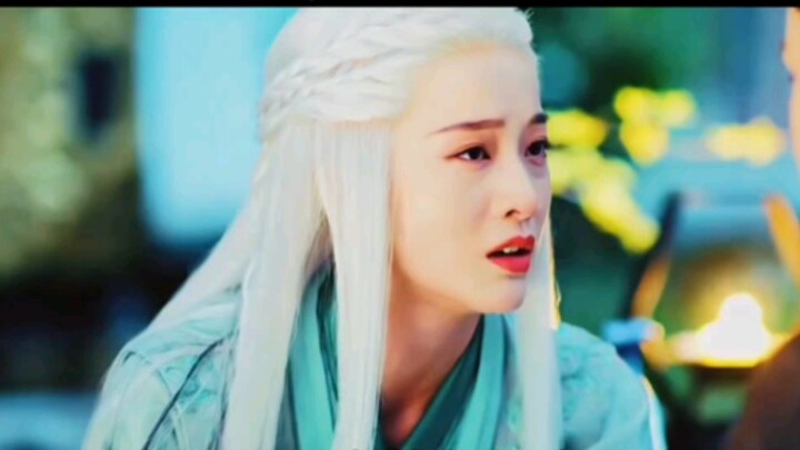 He gave up his life for her, and she turned her black hair into white hair for him. "Heartbreaking c