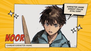 gambar karakter anime i parry everything "Noor"