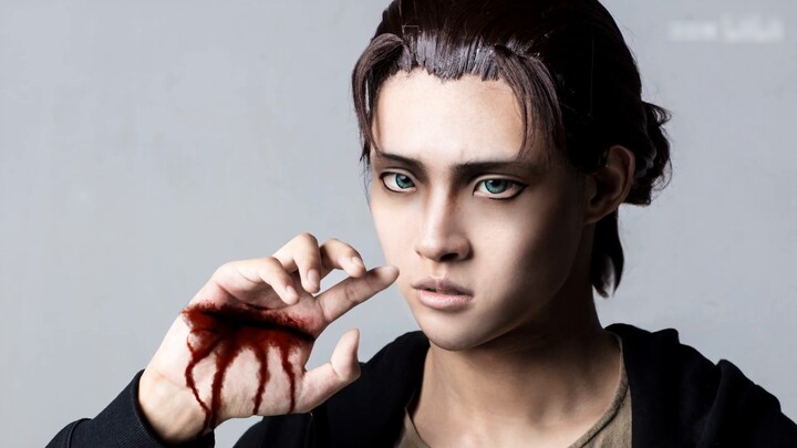 —Eren Yeager cosplay feature film—Helpless World—