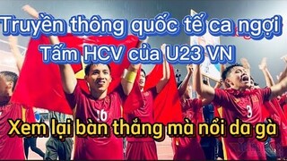 Cùng xem lại bàn thắng giúp đội tuyển VN giành tấm HCV seagame 31 || đi bão ăn mừng  seagame