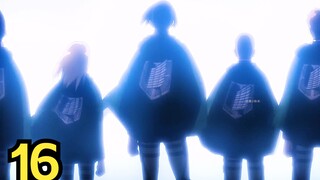 16: กัปตันเออร์วินรับทหารใหม่ และมีการจัดตั้งทีมใหม่ของ Survey Corps!
