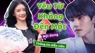 Tiêu Khải Trung yêu đương cùng Thái Trách Nghi trong YÊU TỪ KHÔNG ĐẾN MỘT 从零到一的爱情