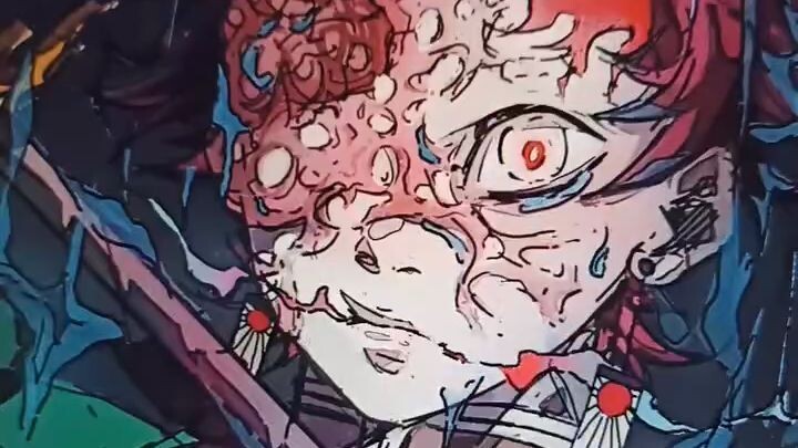 炭治郎 (tanjiro) fanart by me