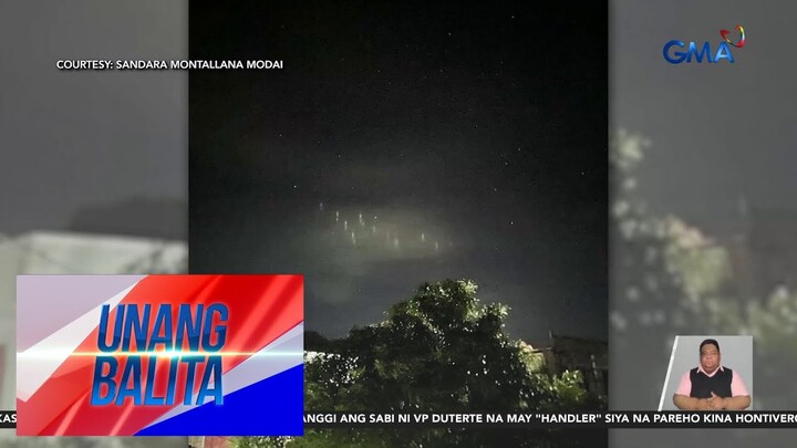 Light pillars, namataan sa kalangitan ng Zamboanga City | Unang Hirit