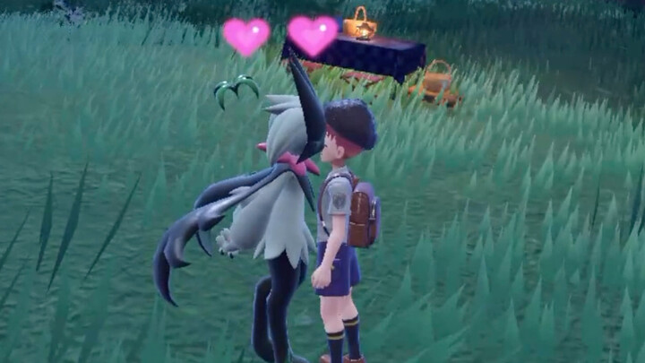 I got a force-fulled kiss from my cat!?