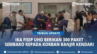 Peduli Banjir di Kendari Sulawesi Tenggara, IKA FISIP Universitas Halu Oleo Berikan Bantuan Sembako