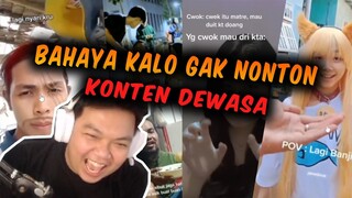 KONTEN DI PINGGIR JURANG CUKKK - REACTION BANGPEN