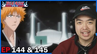 ICHIGO GOES TO HUECO MUNDO!! || Bleach Episode 144 and 145 Reaction