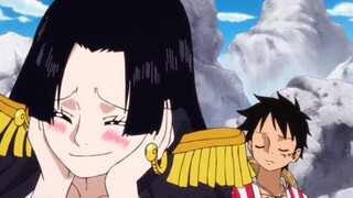 MOMEN BOA MANDI BERSAMA LUFFY
