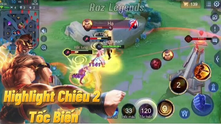 - Highlight TikTok Raz Legends Chiêu 2 + Tốc Biến Mượt Như Go Đầu Moi | Raz Legends