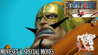 ONE PIECE: PIRATE WARRIORS 4 - Moveset & Special Moves - Vinsmoke Judge -  PC Max Setting