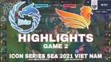 Highlight DV vs SBTC (Ván 2) Icon Series SEA 2021  Liên Minh Tốc Chiến Divine Esports vs SBTC Esport