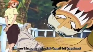 Momen luffy sedang nyanyi