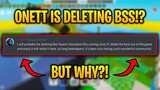 Onett is Deleting Bee Swarm Simulator!? (BUT WHY?!)