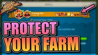 Farm account defenses [I just maxed YSS?] Rise of Kingdoms