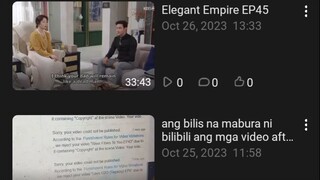 Binura agad ni bilibili ang video after under view kung sa viu TAGDUB kahit bago pa kdrama.