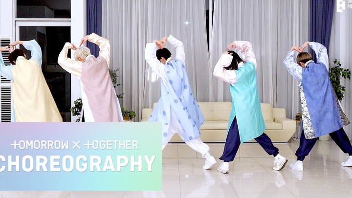 【คลังบันทึก TXT】210919 การซ้อมเต้นเพลง 'แลกเปลี่ยนไดอารี่ (Dubaddu Wari Wari)' (เวอร์ชันชูซอก)