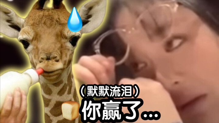 When Hanni realized she was even shorter than a baby giraffe... she decided to face reality... [NewJ