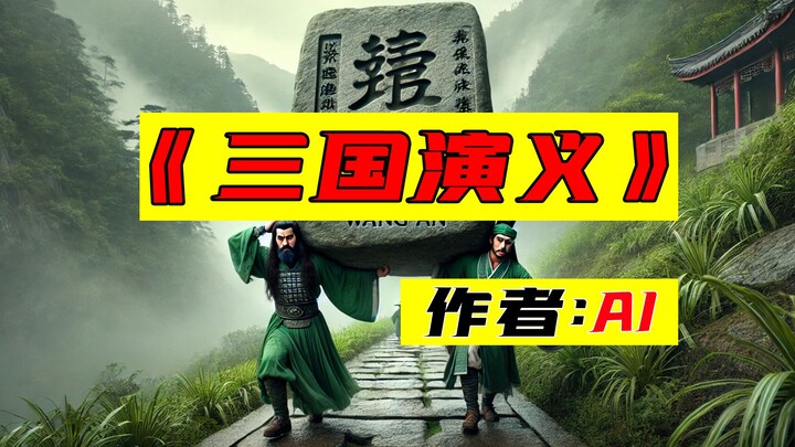 What if the author of “Romance of the Three Kingdoms” were AI?