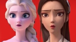 【Xiao Bai dan Elsa】 Aku yang lain di dunia, Ah Si/Guo Caijie, Nyonya Putih/Elsa