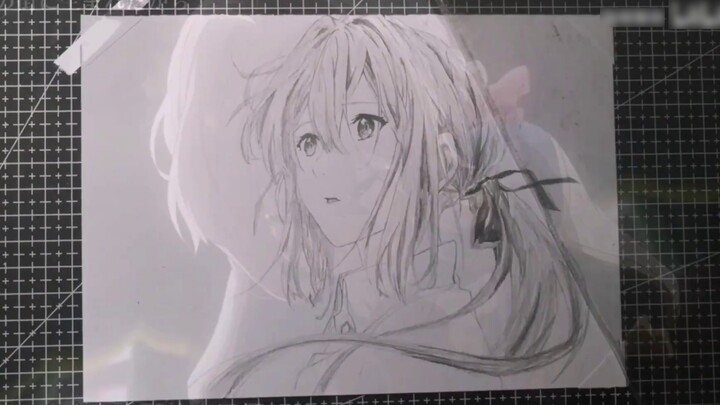 [Vẽ tay] 200 phút vẽ tay [Violet] "Violet Evergarden" Bạn sẽ không còn là chỗ dựa nữa mà là một ngườ