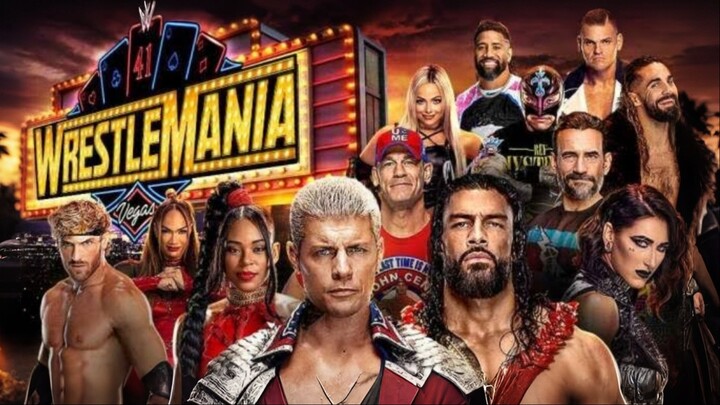WWE WrestleMania XL (2025) | Night Part-1 720p English | Super Vision 2.0