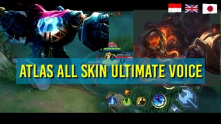 Semua Suara Ultimate Atlas - Mobile legends