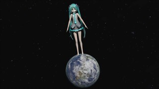 【MMD Size】Miku Jump Biger 100W~1000W