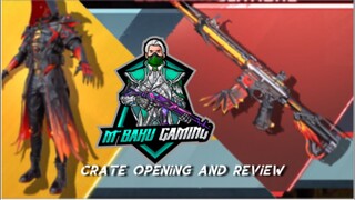 BGMI Crate Opening & Review | FLAME DEVIL Outfit & M416 | Flamewraith Crate | Lucky or Not lucky?