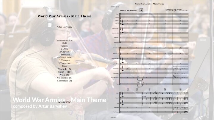 World War Armies - Main Theme (附乐谱）