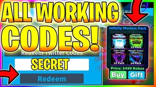 ALL 40 WORKING SECRET CODES! Ninja Legends Roblox August 2021