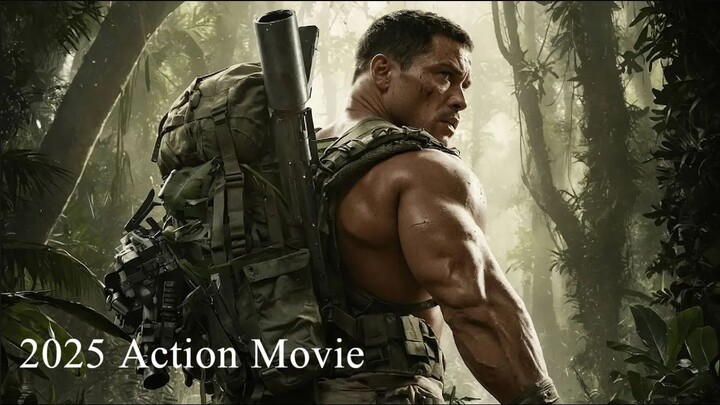 2025 Action Movie:American soldiers fired indiscriminately, and Chinese soldiers fought back.