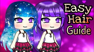Gacha Hair Tutorial | Easy Tips and Tricks | Color Shading Guide using Ibis Paint X